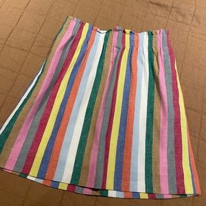 J. Crew Paperbag waist skirt